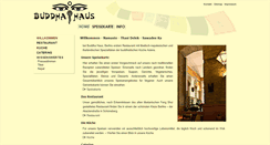 Desktop Screenshot of buddhahaus.com